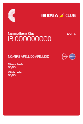 Iberia Club Clásica Digital Card