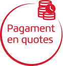 Logotip Pagament en quotes